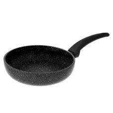 Сковорода глибока Fissman Grey Stone 20 см Чорний 4972 Сковорода глибока Fissman Grey Stone 20 см Чорний 4972