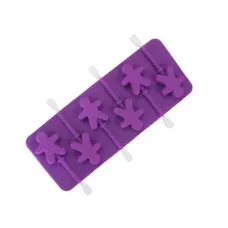 Силиконовая форма для конфет Человечки 23,7х9,6х1 см SNS Silicone НН-789