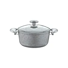 Кастрюля 8,7 л 30х13 см O.M.S. Collection 3110.01.02-30-8,7л-Grey
