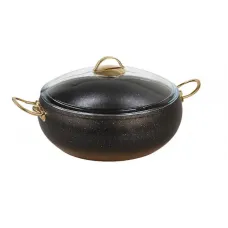 Кастрюля 5,7 л 26 см O.M.S 3141-26-5,7л-Bronze