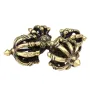 Двойной скрещенный ваджр (дордже) HandiCraft Бронза Девять спиц 11 см (25976)
