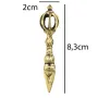Пхурба Кила HandiCraft Бронза Девять спиц 8 см (26373)