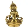 Статуя Ваджрасаттва (Дордже Семпа) Kailash 21х15х9 см Бронза (26770)