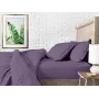 Евро постель с простыней на резинке Aurora COSAS Лаванда 200х220 см