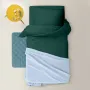 Детская постель без простыни Dark Green COSAS Зеленый 110х140 см