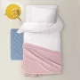 Дитяча постіль без простирадла Light Rose COSAS Сакура 110х140 см