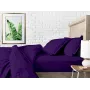 Полуторная постель без простыни Dark Plum COSAS Фиолетовый 160х220 см