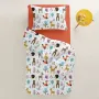 Дитяча постільна білизна Colorful Animals CS2 COSAS Бежевий 110х140 см