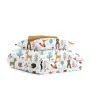 Подростковая постель с простыней на резинке Colorful Animals CS6 COSAS Бежевый 160х220 см
