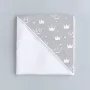 Непромокаючий наматрацник 70х120 см GREY CROWN COSAS сірий