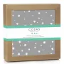 Непромокаемый наматрасник 70х120 см GREY STARFALL COSAS серый