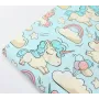 Непромокаючий наматрацник 70х120 см MINT UNICORN COSAS М'ятний