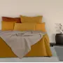 Покривало 230х240 см Magnolia Greek Waffle COSAS Кремовий