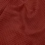 Покривало 240х260 см Ruby Greek Waffle COSAS Бордо