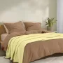 Покрывало COSAS Marmalade Knitted Braid 160х230 см Желтый