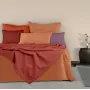 Покрывало 160х230 Сinnamon Knitted Braid COSAS корица