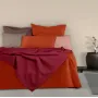 Покривало 160х230 Ruby Knitted Braid COSAS бордо