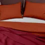 Покривало 160х230 Ruby Knitted Braid COSAS бордо
