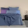 Покрывало 160х230 Nightfall Knitted Braid COSAS синий