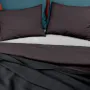 Покривало 240х260 Panther Knitted Braid COSAS чорний