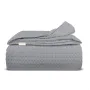 Покрывало 160х230 Smoky Waffle Weave COSAS серый