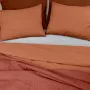 Покрывало 230х240 Rust Waffle Weave COSAS оранжевый