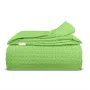 Покрывало 230х240 Lime Waffle Weave COSAS Лайм