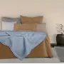 Покривало 240х260 Wave Waffle Weave COSAS лазуровий
