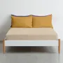 Простыня на резинке 80х160 см BEIGE GEOMETRY COSAS Бежевый