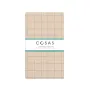 Простыня на резинке 80х160 см BEIGE GEOMETRY COSAS Бежевый