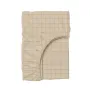 Простыня на резинке 80х160 см BEIGE GEOMETRY COSAS Бежевый