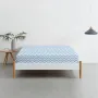 Простыня на резинке 80х160 см BLUE ZIGZAG COSAS голубой