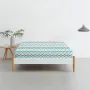 Простынь на резинке 80х160 см MINT ZIGZAG COSAS мятный