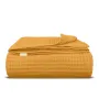 Покрывало 75x95 Curcuma Greek Waffle COSAS горчичный