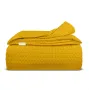Покрывало 75x95 Curcuma Waffle Weave COSAS горчичный