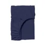 Полуторна постіль з простирадлом на гумці Star America Dark Blue COSAS Синій 160х220 см