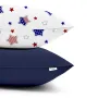 Набір наволочок COSAS STAR AMERICA DARK BLUE 50х70 см Синій/білий