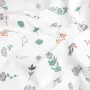 Простирадло на резинці 120х200 см FOLIAGE COSAS Білий