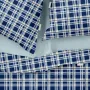 Сімейний комплект постільної білизни Cell CS4 COSAS Блакитний 2х160х220 см