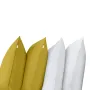 Набір наволочок COSAS MARMALADE & WHITE SET 50х70 см 4 шт Шафран/білий