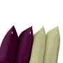 Набор наволочек COSAS DARK CHERRY & OLIVE SET 50х70 см Вишневый/Оливковый