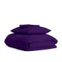 Підліткова постільна білизна Dark Plum COSAS Фіолетовий 160х220 см