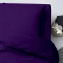 Подростковая постель с простыней на резинке Dark Plum CS1 COSAS Фиолетовый 160х220 см