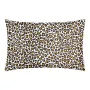 Семейная постель с простыней на резинке Leopard COSAS Бежевый 2х160х220 см
