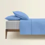 Сімейний комплект постільної білизни Wave CS1 COSAS блакитний 2х160х220 см