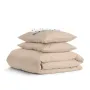 Сімейна постіль з простирадлом на гумці COSAS Magnolia CS3 2х160х220 см Різнокольоровий