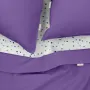 Семейная постель с простыней на резинке COSAS Lavender CS1 2х160х220 см Разноцветный