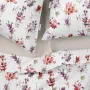 Полуторное постельное белье Watercolor Flowers CS1 COSAS Фиолетовый 160х220 см