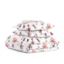 Полуторное постельное белье Watercolor Flowers CS1 COSAS Фиолетовый 160х220 см