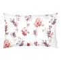 Двоспальна постіль з простирадлом на гумці Watercolor Flowers CS3 COSAS Фіолетовий 180х220 см